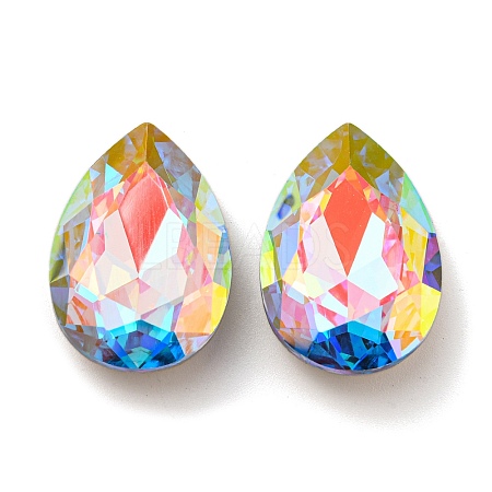 Glass Rhinestone Cabochons RGLA-M017-D04-202ST-1