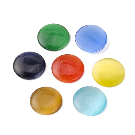 Cat Eye Cabochons CE-J002-25mm-M-1