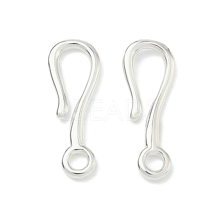 925 Sterling Silver Hook Clasps STER-A050-09A-S-1