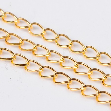 Brass Twisted Chains X-CHC-Q001-02G-1