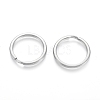 Tarnish Resistant 304 Stainless Steel Split Key Rings STAS-I123-23A-2