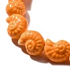 Glazed Porcelain Beads Strands X-PORC-I028-02E-3