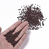 Baking Paint Glass Seed Beads SEED-S001-K18-4