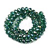 Electroplate Glass Beads Strands LS-EGLA-A044-T8mm-B18-3