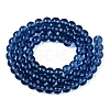 Transparent Glass Beads Strands GLAA-T032-T6mm-28-3