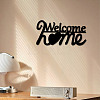 Laser Cut Basswood Welcome Sign WOOD-WH0123-097-5