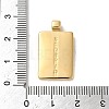 304 Stainless Steel Pendants X-STAS-L022-306G-12-3