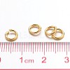 Brass Open Jump Rings JRC6MM-G-3