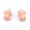 Opaque Resin Pendants RESI-T053-10-2
