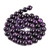 Natural Malaysia Jade Beads Strands G-A146-8mm-C11-4