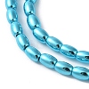 Electroplate Beads Strands X-EGLA-H104-02D-3
