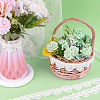 2.7~3 Yards Polyester Lace Trim SRIB-GF0001-30-3