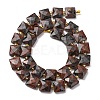 Natural Red Labradorite Beads Strands G-F839-A04-01-5