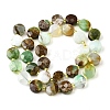 Natural Serpentine Beads Strands G-B094-A33-01-3
