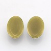Oval Resin Imitated Opal Cabochons CRES-L008-M-3