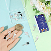 16Pcs 4 Colors Alloy Resin Pendants FIND-SC0021-08-3