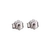 Sterling Silver Friction Ear Nuts PW-WG05E22-02-1