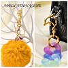 Zinc Alloy Swivel Lobster Clasps PALLOY-WH0070-99M-3