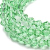 Transparent Glass Beads Strands GLAA-F029-4mm-24-3