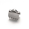 304 Stainless Steel Ribbon Crimp Ends STAS-G130-11A-2
