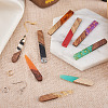 DIY Rectangle & Teardrop Dangle Earrings Making Kit DIY-TA0008-94-17