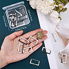 16Pcs Zinc Alloy Buckles FIND-BBC0002-43A-3