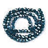 Opaque Glass Beads Strands EGLA-A035-P4mm-A36-2