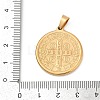 Ion Plating(IP) 304 Stainless Steel Pendants STAS-A053-24B-G-3
