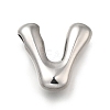 304 Stainless Steel Pendants STAS-S166-02P-25-1