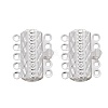 304 Stainless Steel Box Clasps STAS-P249-03S-1