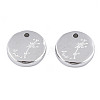 Non-Tarnish 316 Surgical Stainless Steel Charms STAS-S116-418J-P-2