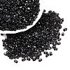 Picasso Spray Painted Glass Seed Beads SEED-T006-04-35-3