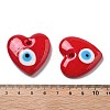 Handmade Evil Eye Lampwork Pendants LAMP-F035-11-4