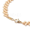 Glass Seed Beads Braided Anklets Set for Women AJEW-AN00465-6