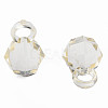 Transparent Acrylic Pendants MACR-S373-125-B09-4