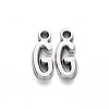 Tibetan Style Alloy Pendants TIBE-S108-108G-AS-RS-1