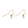 304 Stainless Steel Earring Hooks STAS-N092-104G-NR-2