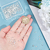 600Pcs 3 Styles Brass Spacer Beads KK-BBC0011-70S-3