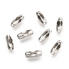 Non-Tarnish 304 Stainless Steel Ball Chain Connectors STAS-K121-01B-P-1