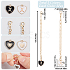 2 Sets Alloy Enamel Cup Pendant Decorations HJEW-SC0001-56X-2