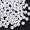 Opaque Acrylic Beads X-MACR-S370-C6mm-01-1