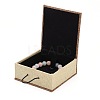 Rectangle Wooden Bracelet Boxes OBOX-N013-01-4