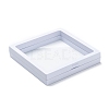 Square Transparent PE Thin Film Suspension Jewelry Display Box CON-D009-01C-05-2