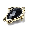 Natural Obsidian Pendants G-U019-02G-09-2