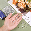 100Pcs Tibetan Style Alloy Spacer Bars FIND-SC0022-11-3