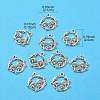 Tibetan Style Alloy Pendants TIBEP-YW0001-70-3