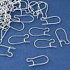 Brass Hoop Earring Findings KK-H258-16S-1