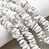 Natural Howlite Beads Strands G-A285-A12-01-1