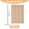 Wood Craft Sticks WOOD-WH0125-11E-2