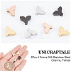 8Pcs 4 Colors 304 Stainless Steel Charms Ion Plating(IP) STAS-UN0029-37-3